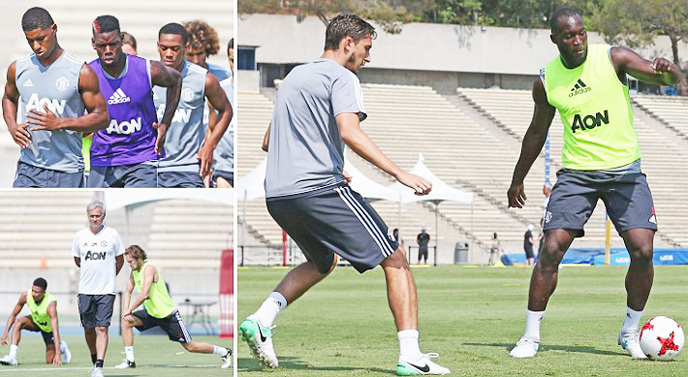 Dàn sao MU tăng tốc, chuẩn bị