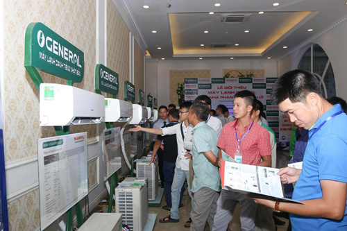 Điều hòa General:Tiết kiệm chi phí đầu tư,giá trị sử dụng lớn