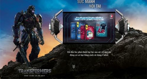 Dầu nhờn Caltex: động cơ mạnh như robot Transformer