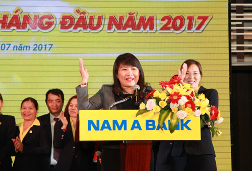 6 tháng, Nam A Bank huy động vốn tăng 12%