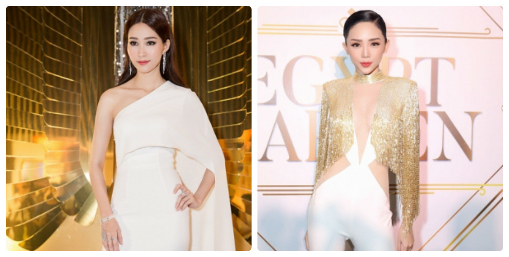 Đặng Thu Thảo, Tóc Tiên đọ sắc trắng trên thảm đỏ