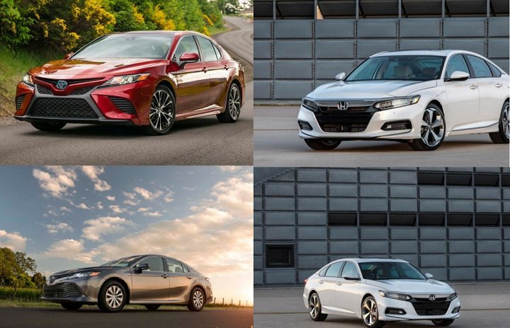 Honda Accord 2018, Toyota Camry 2018: Đối đầu không khoan nhượng