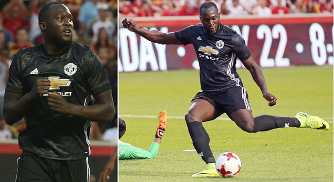 Lukaku khai hỏa, MU thắng 