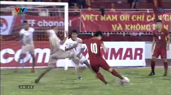 U22 Việt Nam 2-0 U22 Đông Timor Công Phượng ghi bàn 67