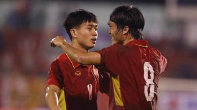 U22 Việt Nam 4-0 U22 Đông Timor Tuấn Anh ghi bàn