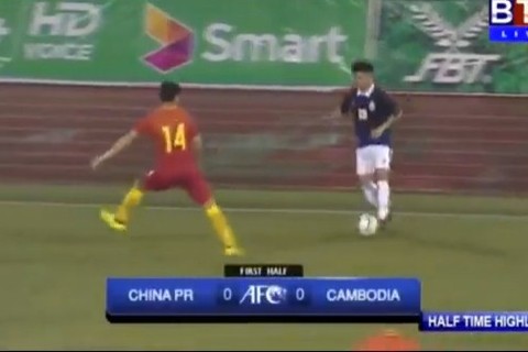 U23 Campuchia 0-0 U23 Trung Quốc