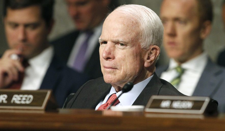 Thượng nghị sĩ John McCain bị ung thư não