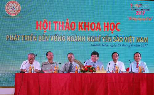 Hợp tác toàn diện, phát triển bền vững nghề yến