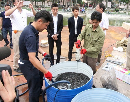 Hải Phòng xử lý thành công ô nhiễm nước hồ Hạnh Phúc
