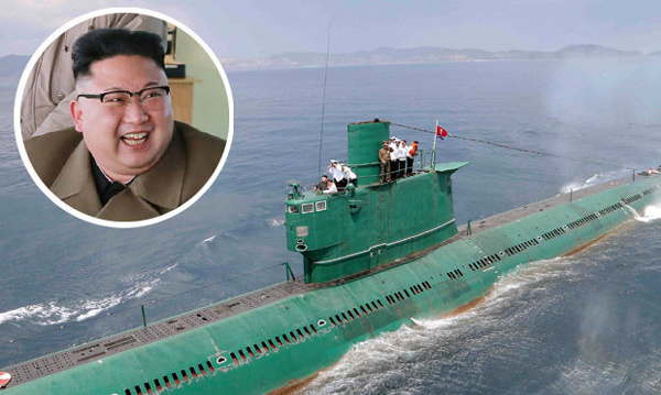 Tàu ngầm Triều Tiên hoạt động bất thường