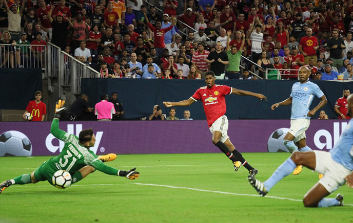 Video bàn thắng MU 2-0 Man City