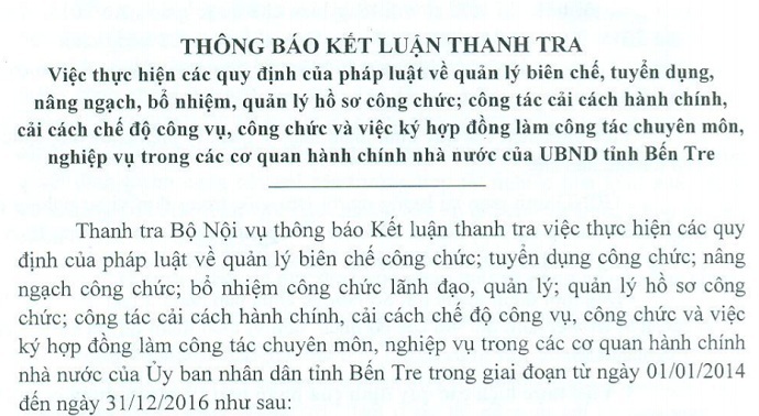 Chưa chuyển công chức đã lên Phó giám đốc sở