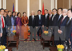 Tổng bí thư: Phát triển bền vững tình đoàn kết Campuchia - Việt Nam