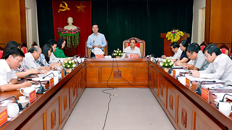 Ông Võ Văn Thưởng: Phấn đấu đưa Tuyên Quang thành tỉnh phát triển khá