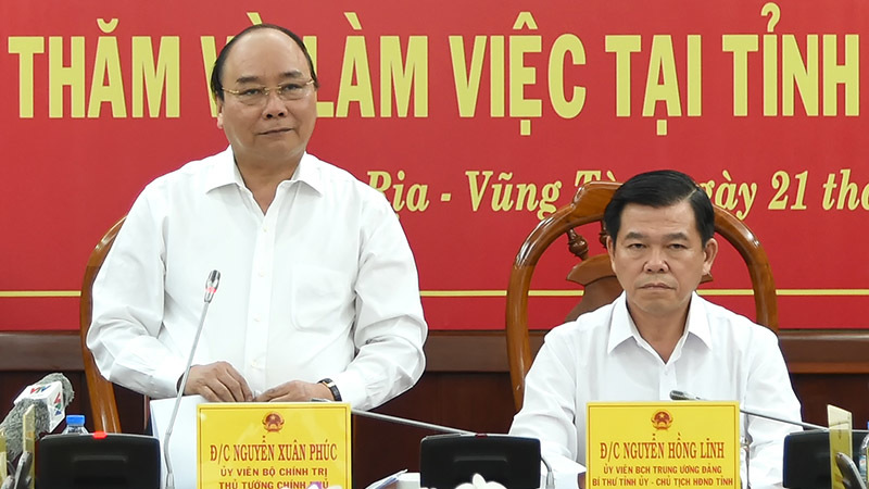 Thủ tướng mong Bà Rịa-Vũng Tàu không bằng lòng với những ước mơ nhỏ