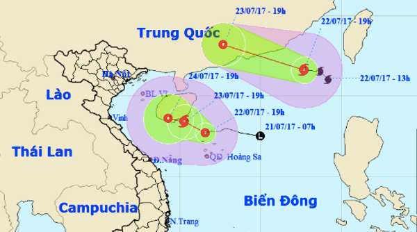 Áp thấp nguy cơ thành bão, Hà Nội tăng nắng