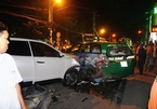 Hiện trường vụ tông xe kinh hoàng ở Sài Gòn