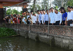 Thủ tướng thăm mô hình nông thôn mới 'vườn mẫu' tại Hà Tĩnh