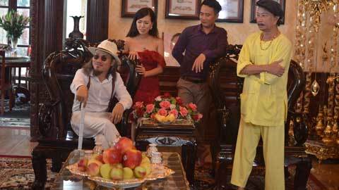 Vượng râu 'khẩu chiến' với danh hài Bảo Chung