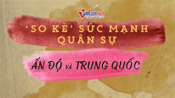 Đọ sức mạnh quân sự Trung - Ấn