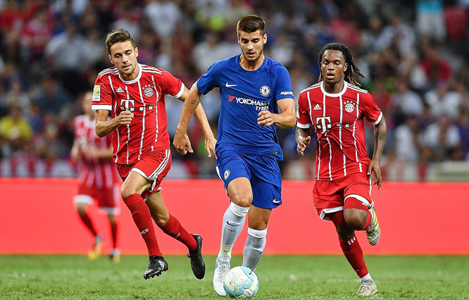 Morata ra mắt, Chelsea thua tan nát trước Bayern