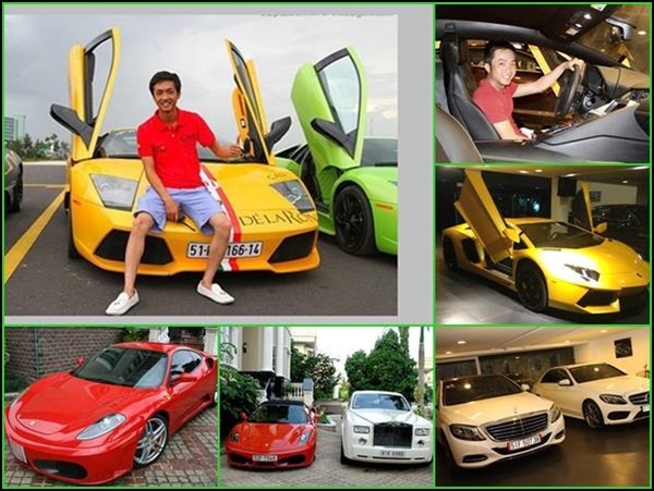 Chân dung 4 thiếu gia có thú chơi xe sang nổi tiếng nhất Việt Nam