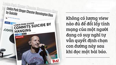 Bài học cho báo chí sau cái chết của thủ lĩnh Linkin Park: Không có lượng view nào đủ để đổi lấy tính mạng con người