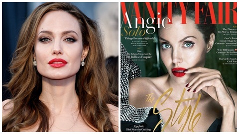 Angelina Jolie bị liệt cơ mặt, tăng huyết áp sau chia tay Brad Pitt