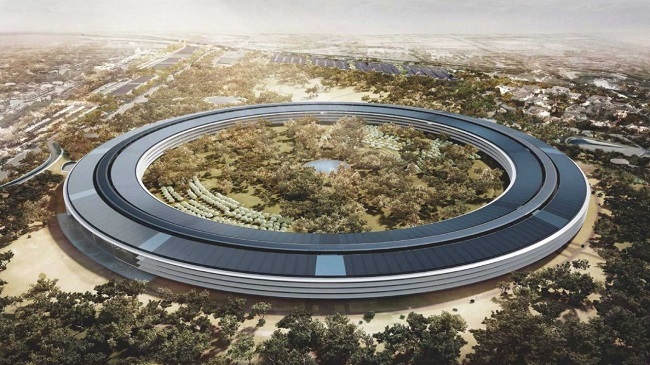 Ngắm đại bản doanh tỷ đô như UFO của Apple