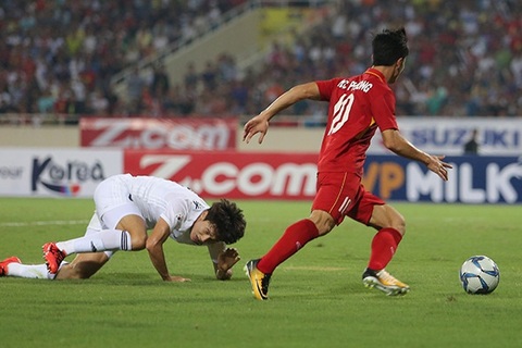 U22 Việt Nam 0-0 ngôi sao K-League phút 24