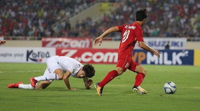 U22 Việt Nam 0-0 ngôi sao K-League phút 24