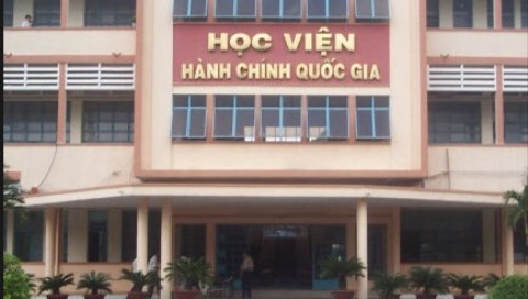 Học viện Hành chính quốc gia có điểm chuẩn từ 20,5