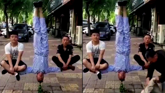 Màn ảo thuật gây kinh ngạc bị người lượm vỏ chai bóc mẽ