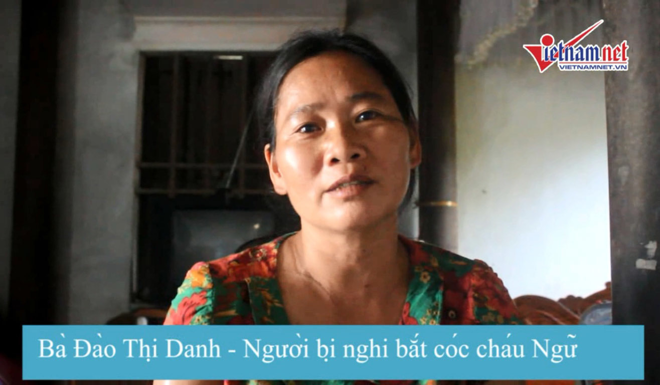 Người phụ nữ bị nghi bắt trẻ em