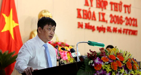 Phê chuẩn miễn nhiệm Phó chủ tịch TP Đà Nẵng