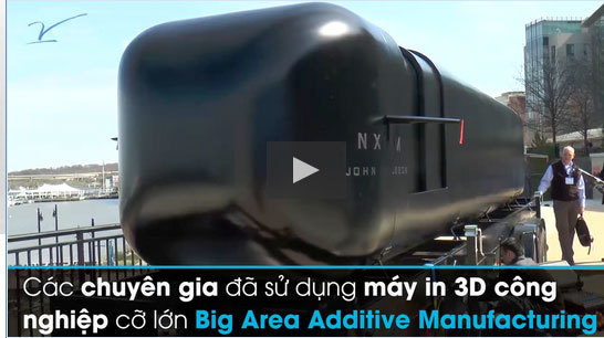 Xem Mỹ chế tạo tàu ngầm 'thần tốc' bằng công nghệ in 3D