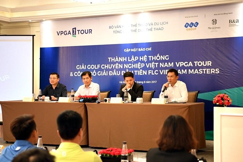 Ra mắt Hệ thống giải golf chuyên nghiệp Việt Nam