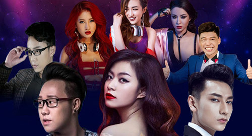 Issac, Hoàng Thuỳ Linh, Trung Quân Idol hội ngộ