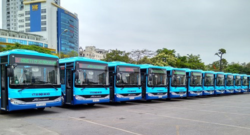 Hà Nội thay thế nhiều xe buýt mới, wifi miễn phí