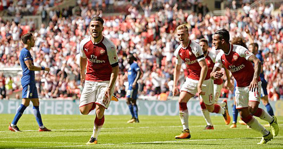 Video bàn thắng Chelsea 1-1 Arsenal (pen 1-4)