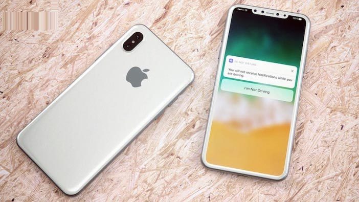 iPhone 8 có thể nhận diện mặt ngay cả khi đặt nằm trên bàn