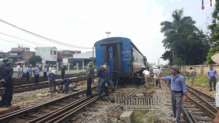 Tàu trật bánh 2 lần liên tiếp: Sự trùng khớp hy hữu