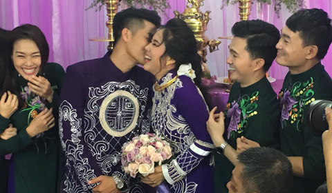 Đám cưới diễn viên Lê Phương và chồng kém 7 tuổi