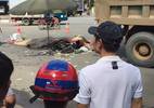 Hà Nội: Va chạm với xe tải, 3 người chết tại chỗ