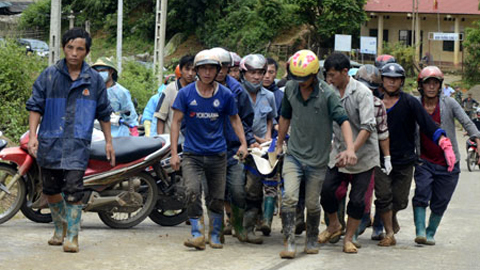 Thêm 3 thi thể lũ cuốn ở Mù Cang Chải được tìm thấy