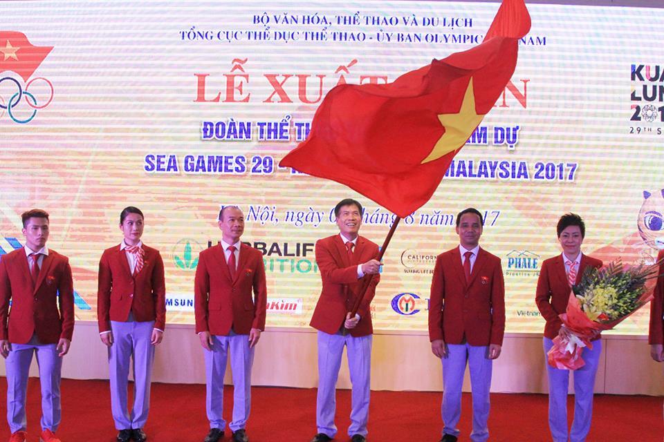 Đoàn TTVN xuất quân, sẵn sàng tranh tài tại SEA Games 29