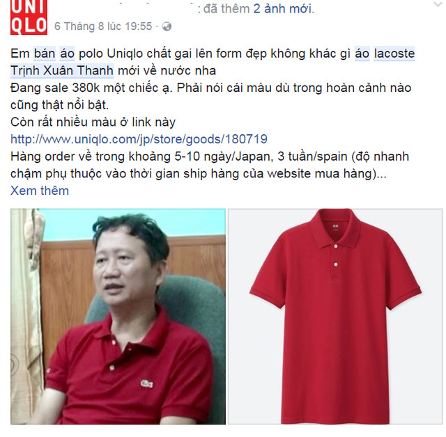 Trịnh Xuân Thanh, bán hàng qua mạng, kinh doanh online, bán hàng online,  Facebook, kinh doanh facebook,