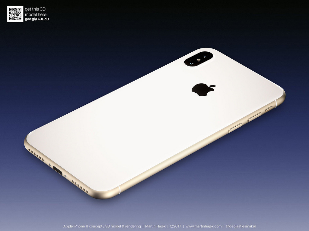 Bộ ảnh concept mới nhất về iPhone 8: Đẹp như mơ, nhiều màu mới