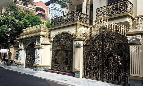 Biệt thự sinh ba “vạn người mê” của đại gia Thái Bình