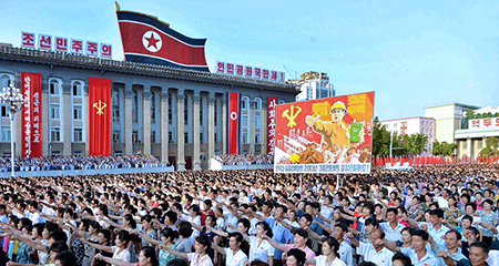Hàng vạn người Triều Tiên mít tinh 'thách thức' Mỹ